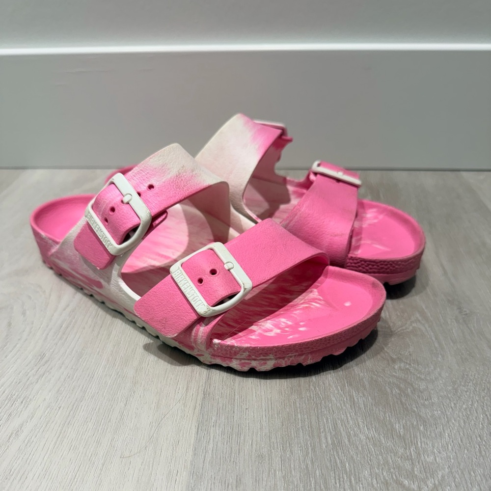 Birkenstock Two-Tone Pink Sandals